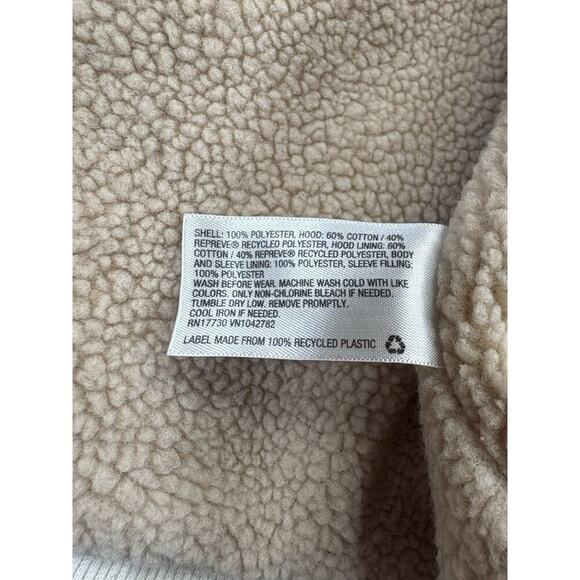 Cat & Jack Boys Jacket Blue/Yellow Sherpa Lined - Removable Hood - Size XL(16) - Picture 6 of 11